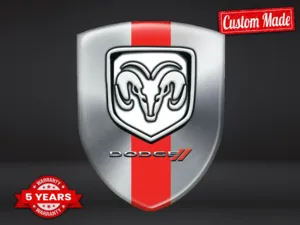 Dodge Dome Abzeichen Racing Edition Edle Autoaufkleber